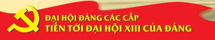 Đại hội Đảng các cấp tiến tới Đại hội XIII của Đảng
